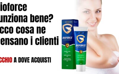 Bioforce Crema in Farmacia si trova? Recensioni Negative, Prezzo