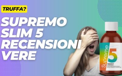 Supremo Slim 5 Funziona? Recensioni Negative Altroconsumo , C’è in Farmacia o su Amazon?
